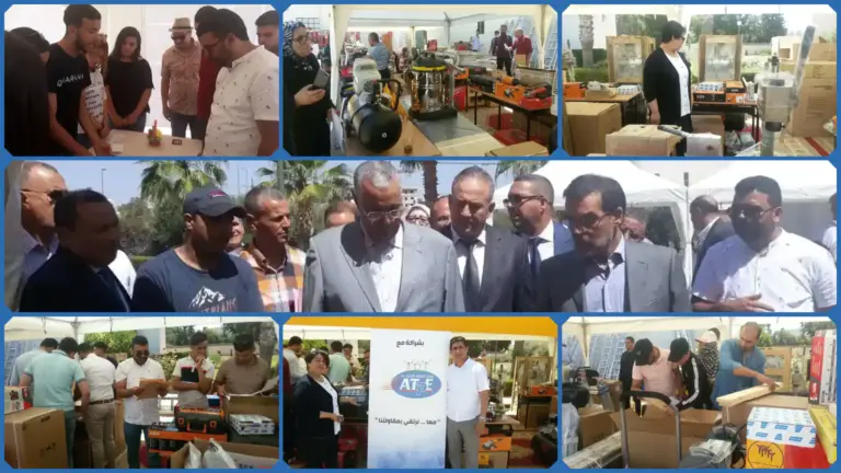توزيع معدات المشاريع على الشباب من طرف مؤسسة محمد الخامس للتضامن