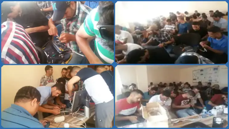 الدورة التكوينية الثالثة للشباب في مجال كاميرات المراقبة