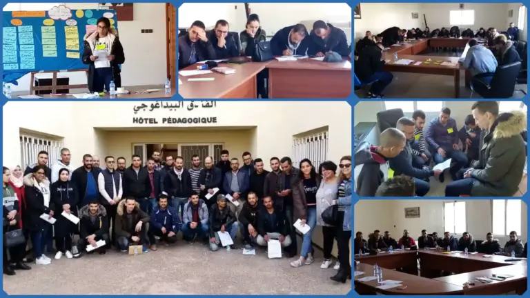 الدورة التكوينية الاولية للشباب حاملي المشاريع بدعم من مؤسسة محمد الخامس للتضامن